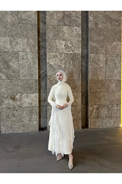 Marselline Φόρεμα Εκρού Μασαλ