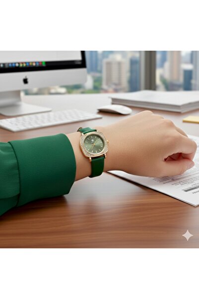 PW POLO WHITE Stone Model Women's Wristwatch