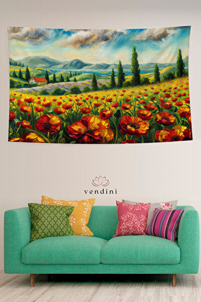 Vendini Good Quality Fabric, Vibrant Colors Wall Tapestry Wall Cloth Wall Tap...