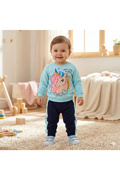 mj kids Double Printed Baby Girl Set