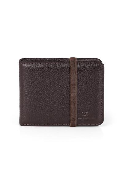 Daniel Klein DKL0794-3 Виготовлений з натуральної шкіри коричневий чоловічий гаманець та картка