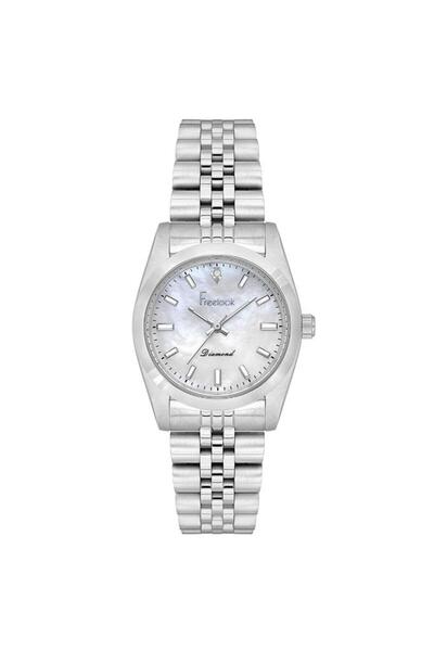Freelook ساعة يد نسائية FL.1.10004-1 بسوار فولاذي ومقاومة للماء حتى 3 وحدات ض...