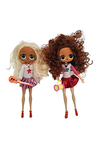 NEW 25 CM SARIŞIN - ESMER LOL 2'Lİ BEBEK SETİ EKLEMLİ 8287