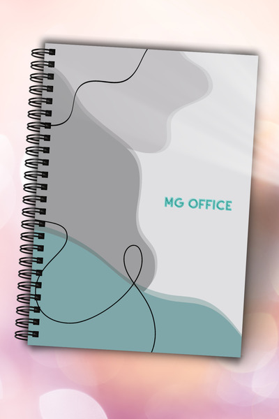 MG Office Vellum Notebook A5 Spiral 80 sheets Quartz | White Vellum Notebooks 80g/m2