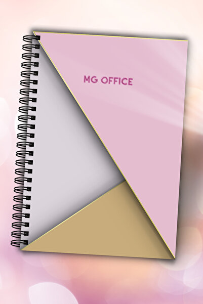 MG Office Caiet Dictando A5 Spirala 80 file Dolce Rose | Caiete Linii Liniat coli 80g/mp