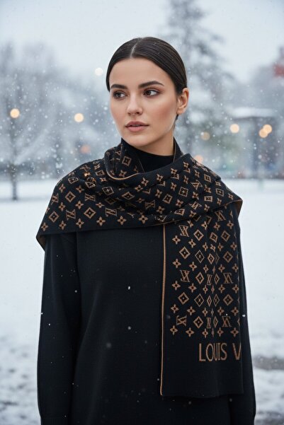 Onur Scarf - New Collection Quality Woven Pattern Double Sided Shoulder Scarf Winter Product Fashion Store