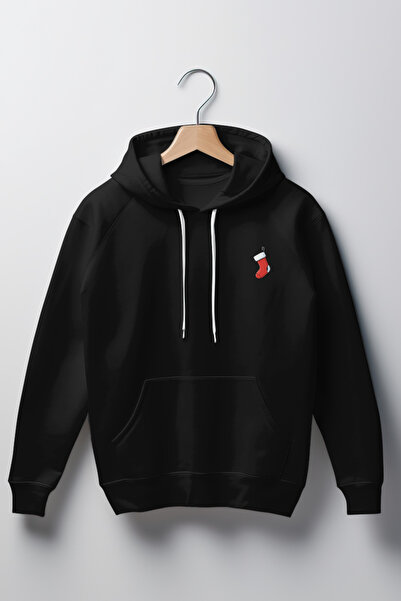 Dad&Children سويت شيرت عيد الميلاد للجنسين باللون الأسود بقصة قياسية 3-إينتير...