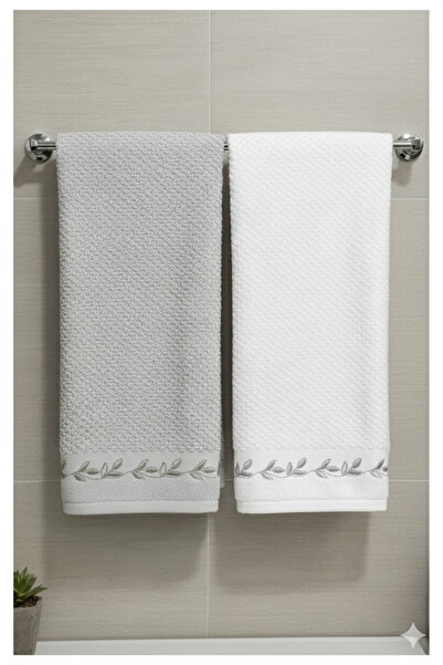 Özdilek Filgo Çiçekli 2'li Kutulu Havlu