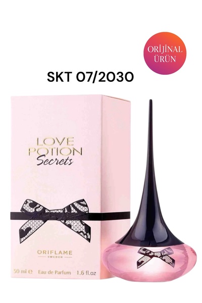 Oriflame Love Potion Secrets EdP 50 ml Tatlı Yoğun Gurme Çiçeksi Kadın Parfümü