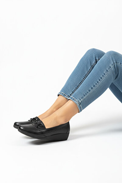 DERKADESİGN Pantofi cu model cu talpă ortopedică din piele artificială pentru...