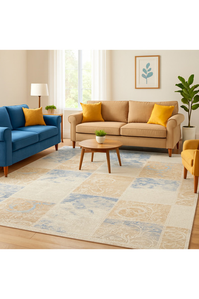 HALI SARAY CONCEPT Bianca Sık Dokuma Kalın Halı 6m2