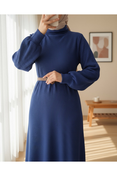 HİJABAYA Сукня з коміром на шнурівці