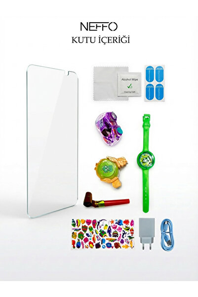 NEFFO 5G Wifi Android 13 Çocuk Tableti - Ön & Arka Kameralı, Eğitim ve Oyun İçin Kılıflı Tablet