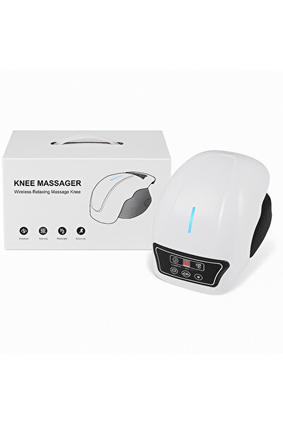 Generic Knee Massager with Heat Red Light Therapy Vibration 3D Massage Cordless LED Screen Pain Relief