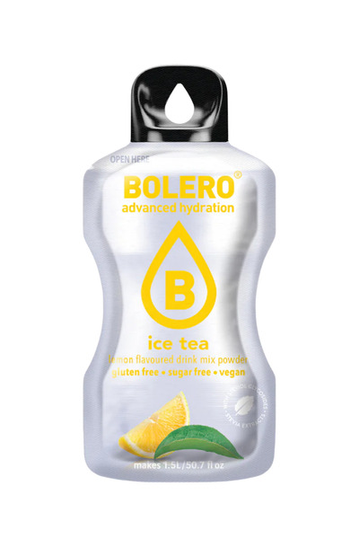 Bolero Advanced Hydration Drink Ice Tea Lemon Flavored Water Infusions (12 tablets)