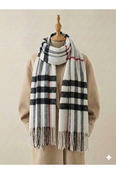 MODA EKOSE ÇİZGİLİ ŞAL