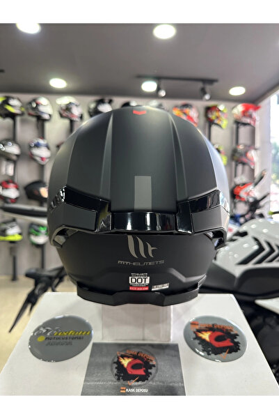 MT Helmets Thunder 4 SV Mat Siyah Full Face Motosiklet Kaskı