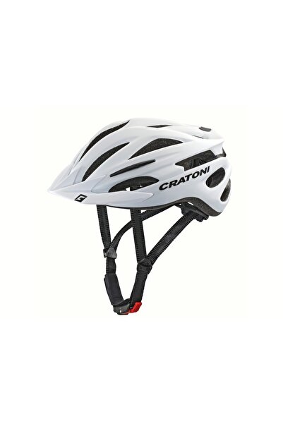 Cratoni Pacer Bisiklet Kaskı Mat Beyaz L-XL (58-62cm)