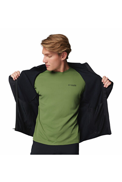 Columbia Men's Outdoor Fleece Jacket Ao4789 Triple Canyon Grid Fleece Fz Ii 2094961010