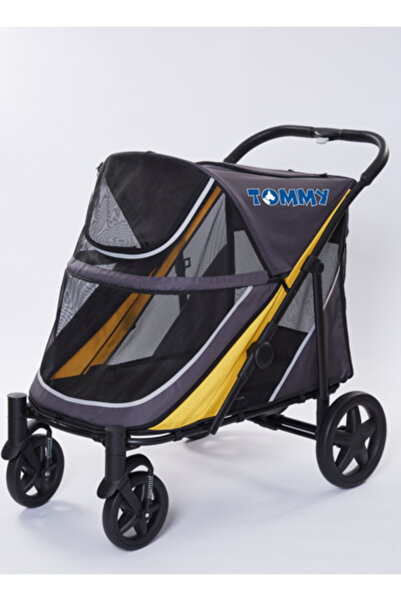 Tommy SPTRNS Evcil Hayvan Arabası Gri 112*65*100cm (195124) Max 40kg