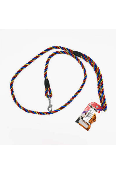 Eurodog Sptrns Dog Extension 8mm X 120cm Yellow (212150) Red Blue