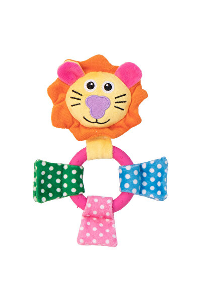 Eastland Sptrns Singing Plush Lion with Rubber Rings (215336) 20 cm