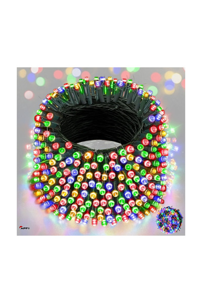 APF Εγκατάσταση LED πολλαπλών χρωμάτων 100m 8 Λειτουργίες, σε ρολό, Εσωτερικο...