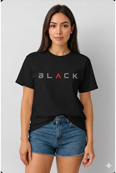 blackbonds Tricou negru imprimat