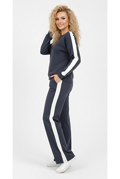 fiolin Σετ φόρμας Modal Fabric Side Stripe