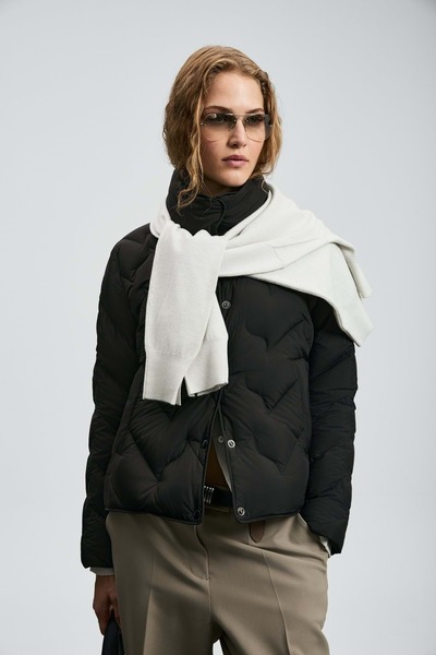 Lufian 122120043 Desert Goose down Women's Coat Black