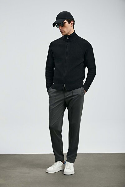 Lufian 112190329 Simon Smart Men's Chino Pants Slim Fit Men's Pants Green