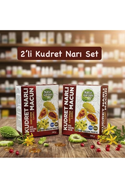 Natur Garden 2’li Set Kudret Narı Macunu | 240 gr