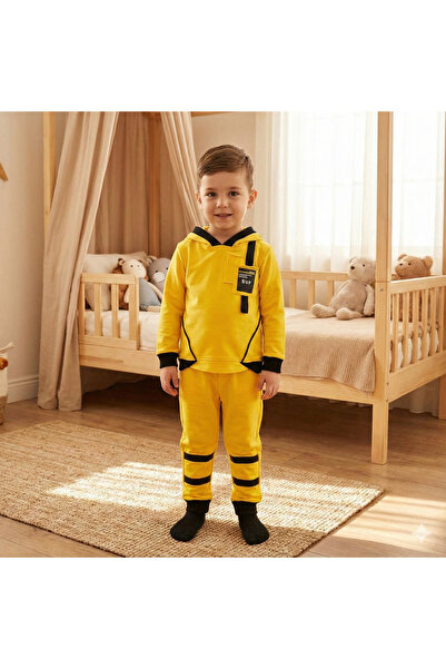 mj kids Double Hooded Men's Suit