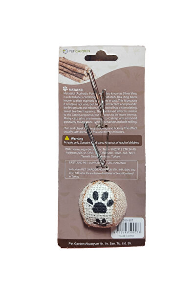 Eastland Sptrns Matatabi Furry Bulk Cat Toy (221501) 9 cm