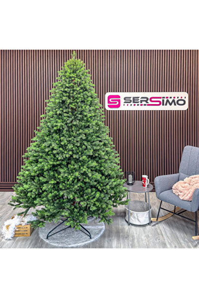 SERSIMO Brad artificial Sersimo, Hollandia, verde cu vârfuri verzi, complet 3D, 230 cm