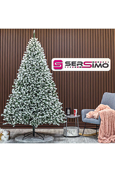 SERSIMO Brad artificial de Crăciun Deluxe de la Sersimo, Polar Winter Select, complet 3D, 250 cm