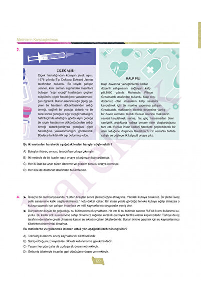 Karekök Yayınları 2025-2026 Karekök 7. Sınıf Paragraf Soru Bankası