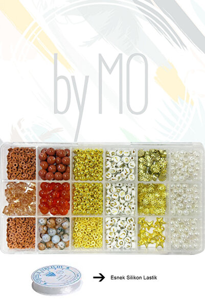 By MO Accessories YENİ SEZON Boncukla Takı Yapma Seti - Hobi Boncuk Yapımı - ...