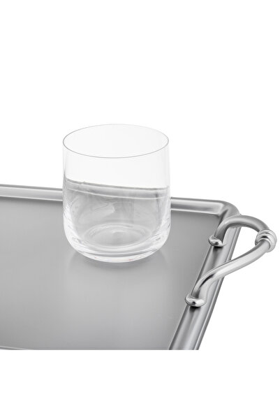 Alaska Luxury Ragad Tray Set 3 Pcs Mate Silver