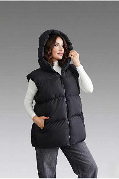 MontClup Жіночий надувний жилет Regular Fit Oversize