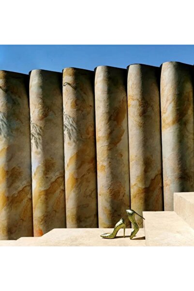 OEM Marilyn Green Gold Stiletto Shoes - 37