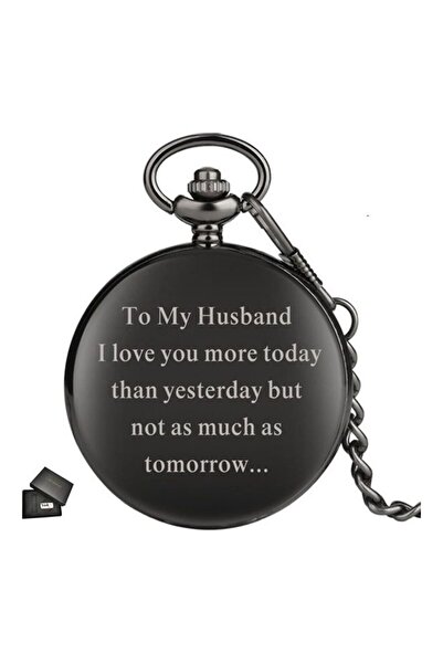 Yash I Love You Quartz Pocket Watch