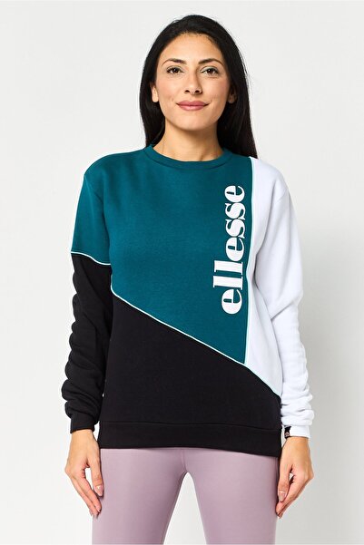 Ellesse Women Sportswear Fit Brand Logo Long Sleeve Outdoor Sweatshirt, Multicolor