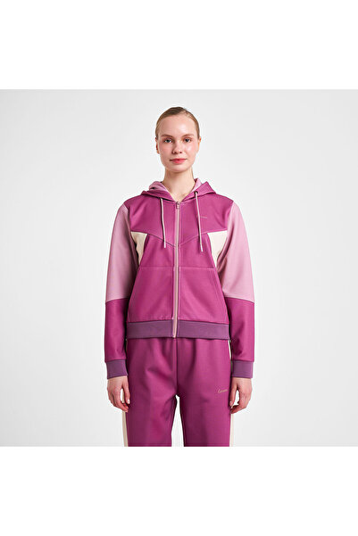 Lescon 25N-2131 Women's Zippered Hooded Sweatshirt