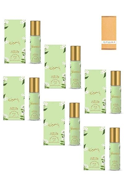 Nabeel عطر زيتي رول أون برائحة الياسمين 6 مل (عبوة من 6 قطع)