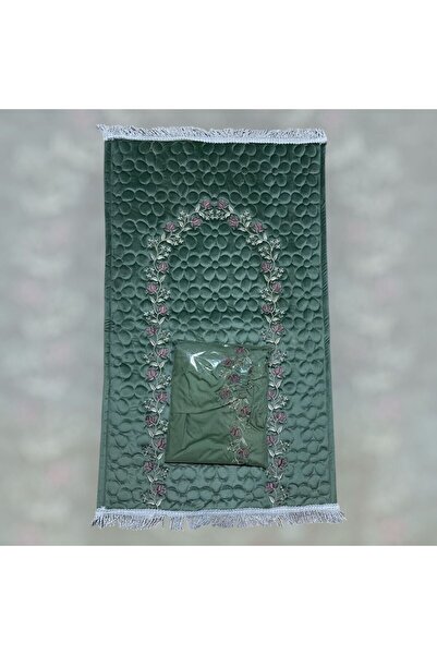 MAYAR 2-piece set: embroidered bed sheet, embroidered rug