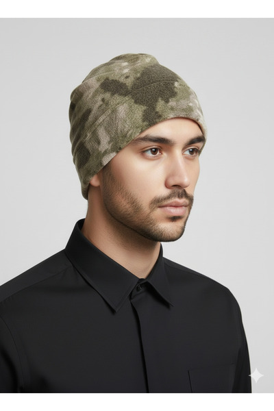 Flaş Askeri Malzeme Camouflage Polar Beanie