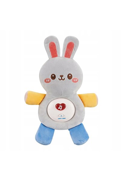 MalPlay Jucarie interactiva de plus, cu sunete blande si 3 cantecele de leaga...