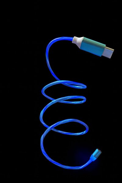 SC GAMA EPOXY SRL iPhone Magnetic LED Cable – Fast Charging & Luminous Design