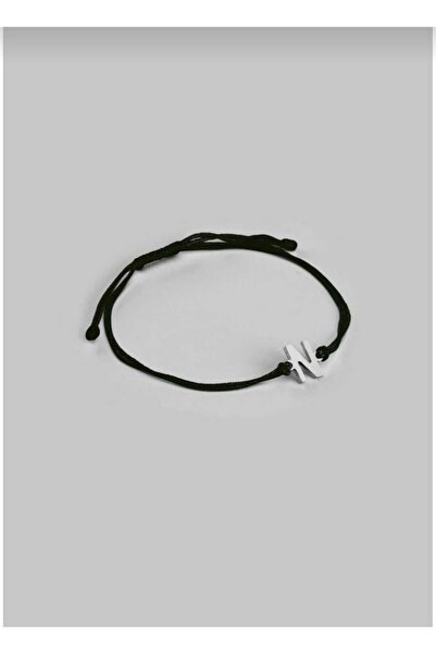 Dream Cut Collection N Letter Dream Cut Bracelet - Black